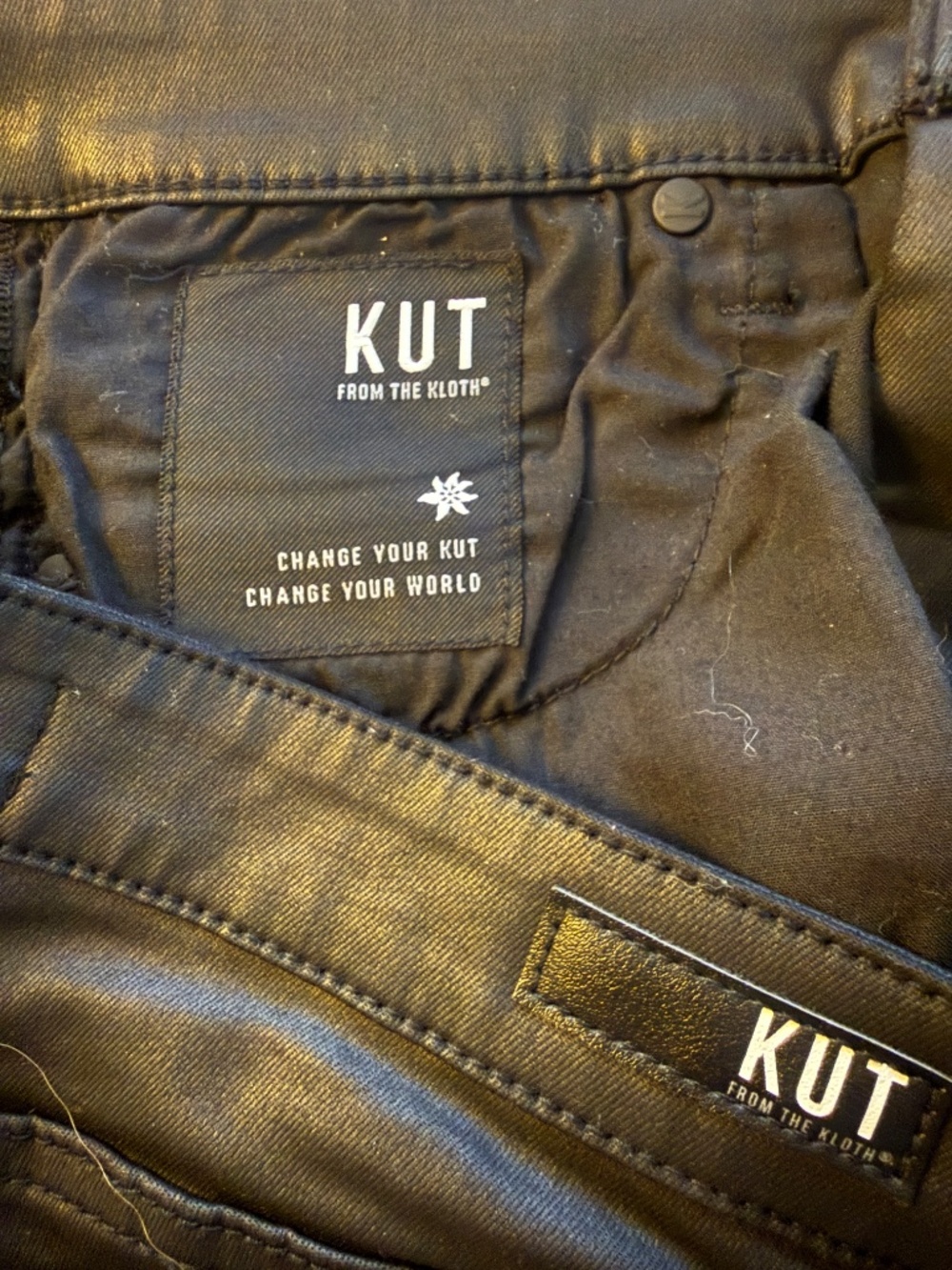 Kut From the Kloth - Coated Black Jeans - Picture 6 of 7